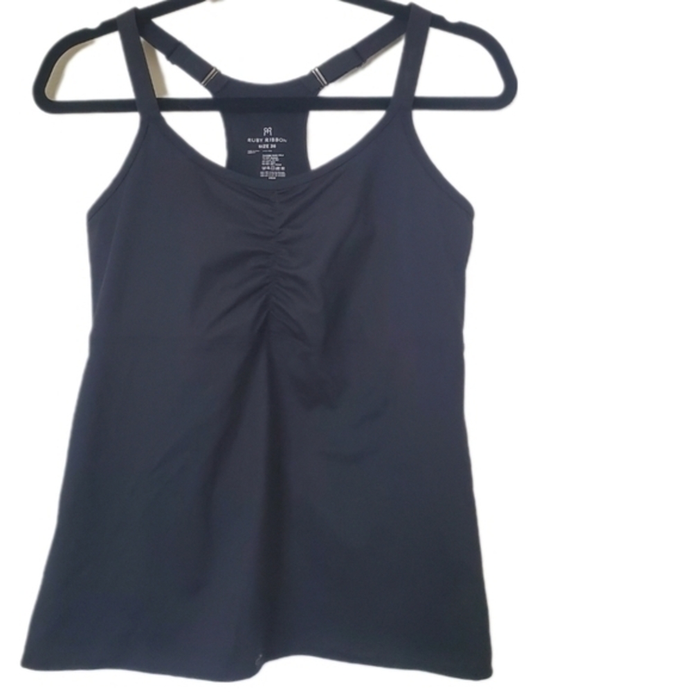 Ruby Ribbon Black Sports Bra - Picture 2 of 11